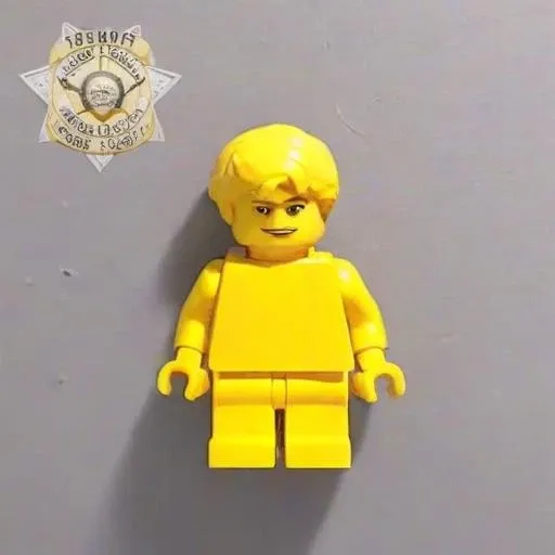<lora:PE_MugShotV2:0.9> PEMugShot, mugshot,
lego figur, toy, lego ,yellow