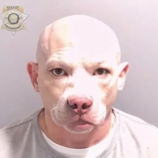 <lora:PE_MugShotV2:1> PEMugShot, mugshot,
pitbull