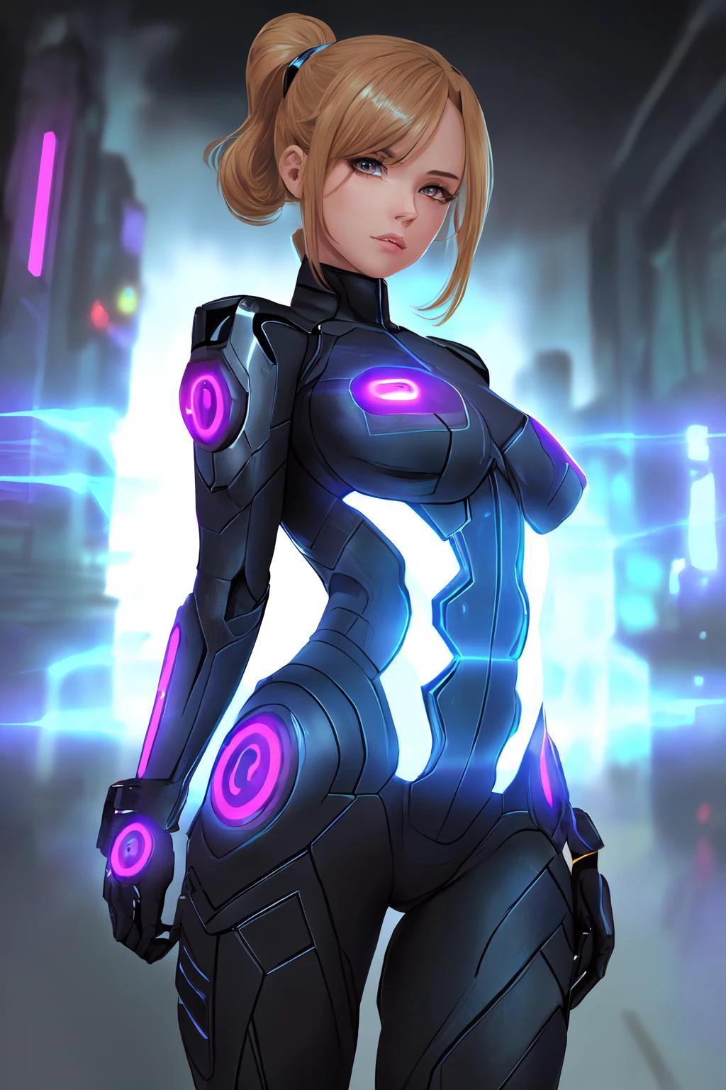 cyberpunk augmented agent