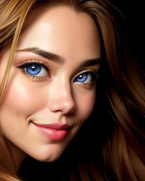 Jim Lee Style photo RAW, portrait, [Denise Richards|Lauren German], masterpiece, award winning photography, lighting, perfect composition, high detail, hyper realistic,dramatic lighting, epic  BREAK extremely detailed eyes, ((heart shaped pupil)), white eyes BREAK flirty smile, BREAK glowing  "X" on forehead