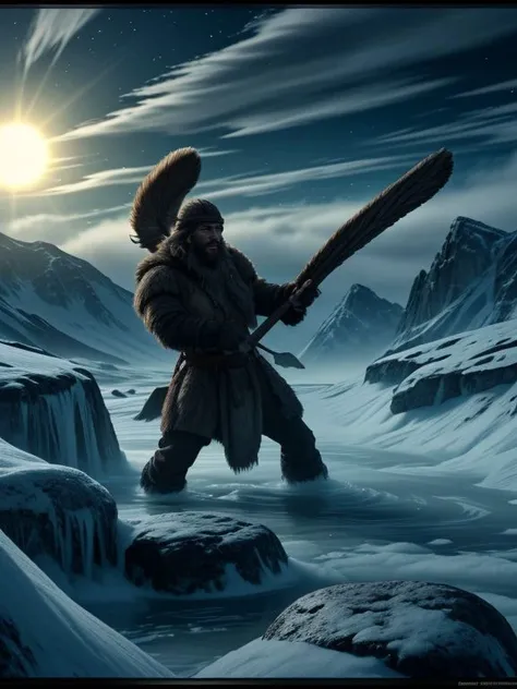 <lora:LCM_LoRA_Weights_SD15:1> 
We come from the land of the ice and snow
From the midnight sun where the hot springs flow
The hammer of the gods
Will drive our ships to new lands
To fight the horde, sing and cry
Valhalla, I am coming
On we sweep with threshing oar
Our only goal will be the western shore
Ah-ah, ah!
Ah-ah, ah!
We come from the land of the ice and snow
From the midnight sun where the hot springs flow
How soft your fields so green
Can whisper tales of gore
Of how we calmed the tides of war
We are your overlords
On we sweep with threshing oar
Our only goal will be the western shore
So now you'd better stop and rebuild all your ruins
For peace and trust can win the day despite of all your losing