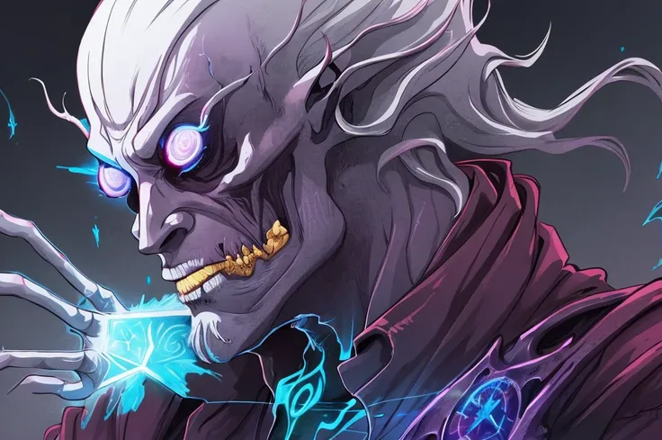 human undead wizard with chalky sunkun skin giving an almost withered look <lora:fractalized:0.5> fractalized, <lora:EnergyVeins:0.8> (EnergyVeins:0.8), glowing <lora:Concept - Runemagic:0..25> Rune_Magic, Magic, Power, deep and dark colors, (midnight lighting:1.15), (blending:0.95), (highly detailed, high quality:1.3)