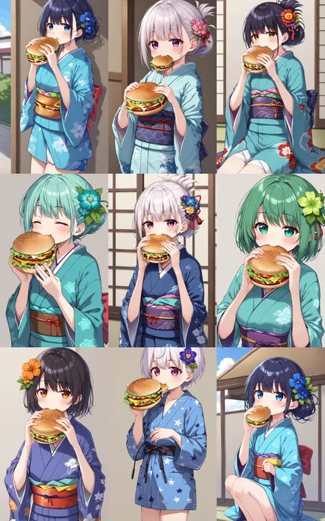 eating gurger, holdinf burger <lora:_sdxl-dokaguiburger-pony:0.8> dokaguiburger, __1girl__, __PlusJapanese__