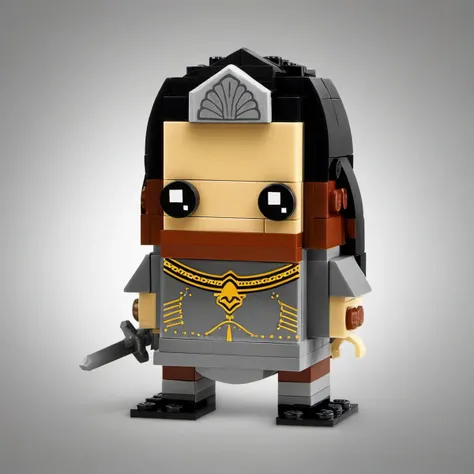 picture of a lego brickheadz of a man wearing a knight armor<lora:legobrickheadz-v1.0-000004:0.85>