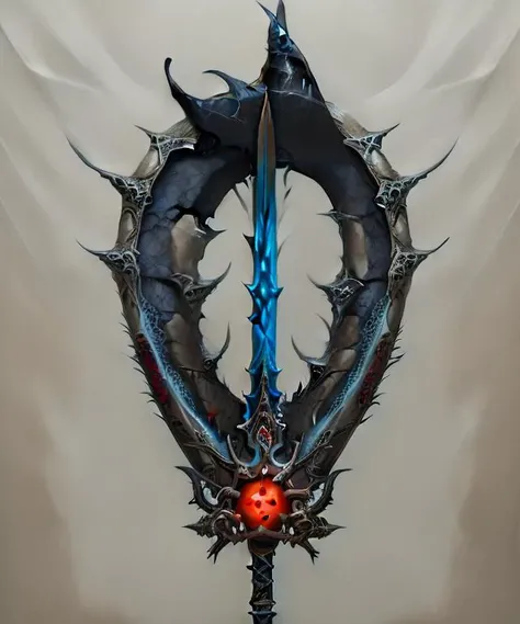 <lora:fantasysword-13:1> , fantasysword sword of ice and fire, (realistic styled by karol bak : 1.4). complex ornate background, sharp focus, masterpiece, (RAW photo, fashion: 1.3), intricate and detailed.
