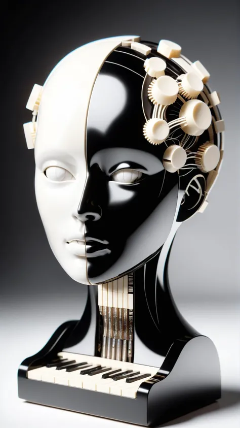 <lora:P14n03l3g4nt3b0n3XL:1>P14n03l3g4nt3b0n3 cognitive neuroscience, behavioral modification, id, ego, and superego, oscillatory network, neuroplastic,unsettled
, black, white, ebony, ivory, luxury, 24mm, (analog, cinematic, film grain:1.3), Bokeh DOF, (Masterpiece:1.3) (best quality:1.2) (high quality:1.1)