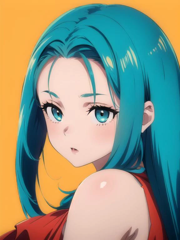 <lora:anri001:0.7> masterpiece, anri, 1girl, green hair, forehead, aqua eyes, solo, long hair, <lora:add_detail:0.5>, <lora:noline:0.3>, <lora:boldline:-0.3>, 1980s style, (anime: 0.91)