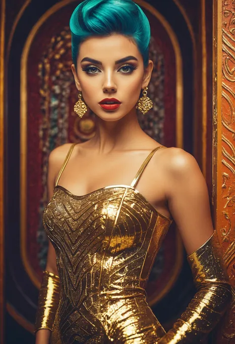 ohwxms woman  by Caesar Andrade Faini, (lomography , Neoclassicism but extremely beautiful:1.4), (intricate details, masterpiece, best quality:1.4) ,
Retro-futuristism, vintage sci-fi, 50s and 60s style, atomic age, vibrant, highly detailed, retro futurism, dynamic pose, looking at viewer, wearing a spandex dress, wearing stiletto boots
<lora:add-detail-xl:1> <lora:xl_more_art-full_v1:0.5> <lora:looking_at_viewer:2>   <lora:majastrojek-ohwxms:1>