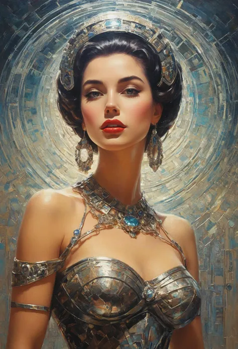 ohwxms woman by Bill Medcalf,  (slushy but extremely beautiful:1.4), (intricate details, masterpiece, best quality:1.4) , in the style of nicola samori,
Retro-futuristism, vintage sci-fi, 50s and 60s style, atomic age, vibrant, highly detailed, retro futurism,, dynamic pose, looking at viewer
<lora:add-detail-xl:1> <lora:xl_more_art-full_v1:0.5>  <lora:NicolaSamori:0.5> <lora:looking_at_viewer:2>  <lora:majastrojek-ohwxms:1>