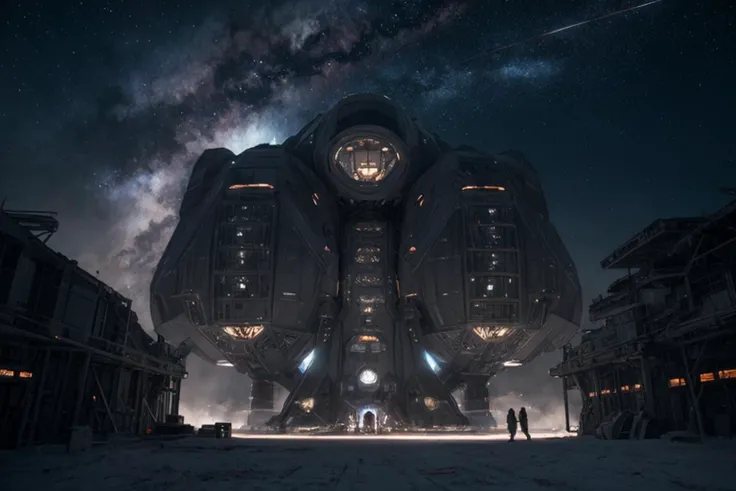 HDR photo, exterior futuristic space station being built, space, stars, nebula, intricate, detailed, science_fiction,
high dynamic range, vivid, rich details, clear shadows and highlights, realistic, intense, enhanced contrast, highly detailed, masterpiece, absurdres, detailed skin, cinematic lighting,