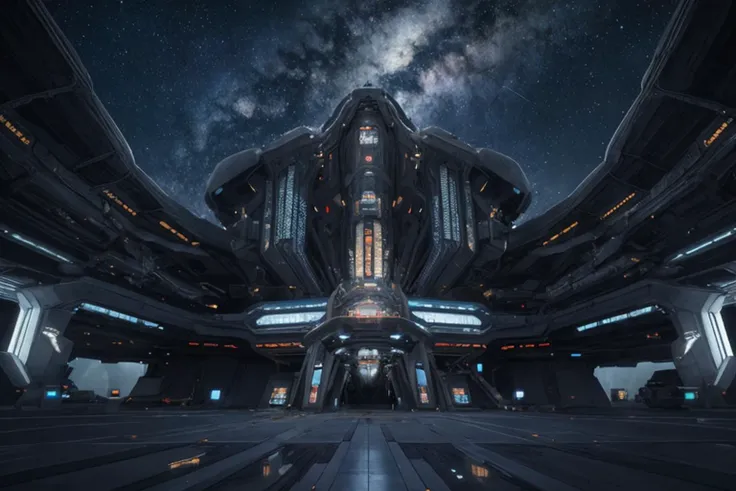 HDR photo, exterior futuristic space station being built, space, stars, nebula, intricate, detailed, science_fiction,
high dynamic range, vivid, rich details, clear shadows and highlights, realistic, intense, enhanced contrast, highly detailed, masterpiece, absurdres, detailed skin, cinematic lighting,
