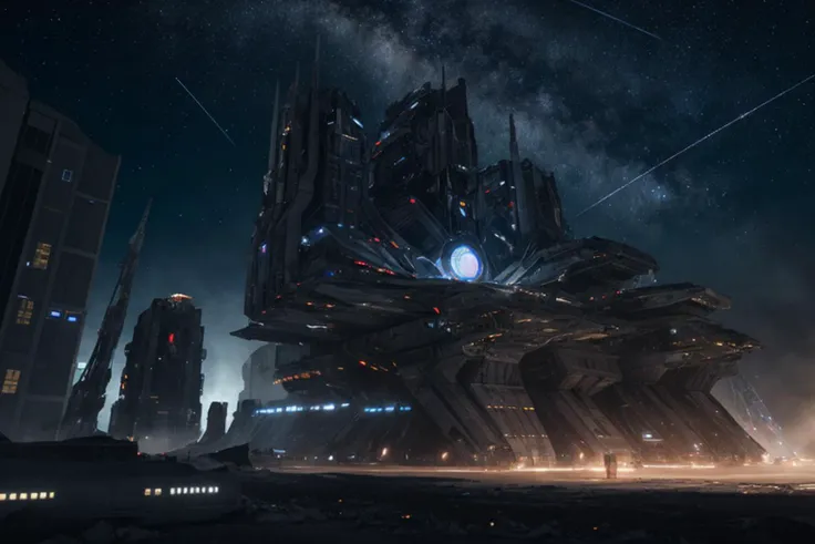 HDR photo, exterior futuristic space station being built, space, stars, nebula, intricate, detailed, science_fiction,
high dynamic range, vivid, rich details, clear shadows and highlights, realistic, intense, enhanced contrast, highly detailed, masterpiece, absurdres, detailed skin, cinematic lighting,