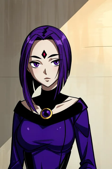 <lora:GoodHands-vanilla:1> , <lora:add_detail:1>, ((masterpiece)), (best quality:1.7), <lora:Raven V4:0.6> raven, teen, purple hair, purple eyes,