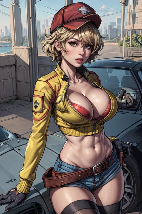 (((1 girl, cute, (gigantic breasts:1.2), denim jacket, white top, jeans, Gloves, blond, short hair, bob hair, side parted hair, blue eyes))), (((blond hair))),
dynamic poses, manga style, depicting a group of characters in various action scenes, from intense battles to lighthearted moments, with dramatic speed lines and bold sound effects, capturing the excitement and energy of the story, Laser rays from the palm of hand, Attack forward with palm, yellowstone park, Grand Canyon,