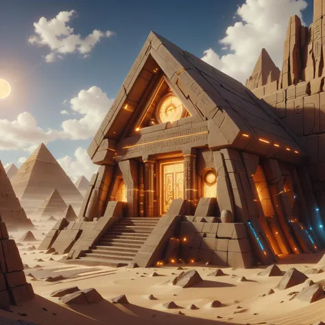 <lora:EgyptTech-30:0.8> egypttech ,scifi, hieroglyphs, sandstone,
house on a hill, soothing scenery,