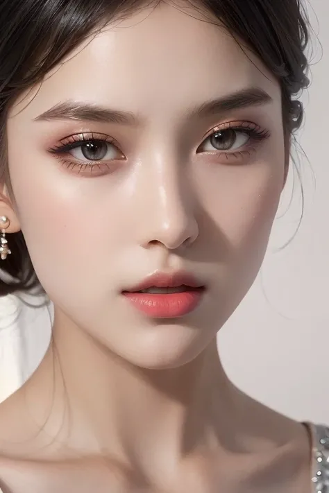 1girl, upper bodybeautifully lit,cinematic lighting,ray tracing,3d,3d render,high-precision shadows,close-up,(imid shot,macro shot:1.25),(Detailed face description),(Detailed hair description),(Detailed clothes description),
{Extremely Delicate Beautiful},(detailed eye description),((Delicate Faces)),(Beautiful and detailed facial depiction),Realistic skin, realistic light and shadow, <lora:~Q?-SNN=8j!:0.8>