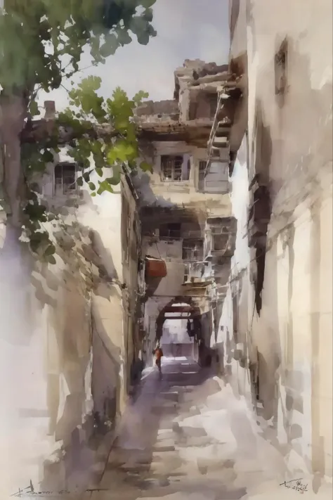 ArchiZHS, masterpiece, best quality, street