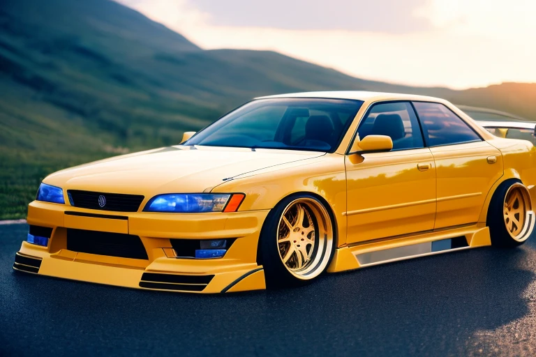 (STANCE), masterpiece,best quality,official art,extremely detailed CG unity 8k wallpaper,illustration, light,car, bright, sports car, vehicle focus, road, ((need for speed)),((NFS)), moving, wet, (((night, midnight))),neon lights,drift, <lora:MARKII:0.8>, (MARKII)