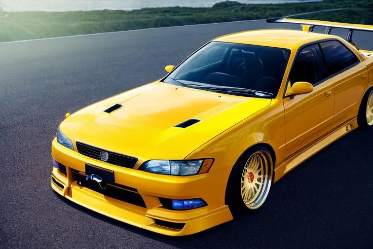 (STANCE), masterpiece,best quality,official art,extremely detailed CG unity 8k wallpaper,illustration, light,car, bright, sports car, vehicle focus, road, ((need for speed)),((NFS)), moving, wet, (((night, midnight))),neon lights,drift, <lora:MARKII:0.8>, (MARKII)