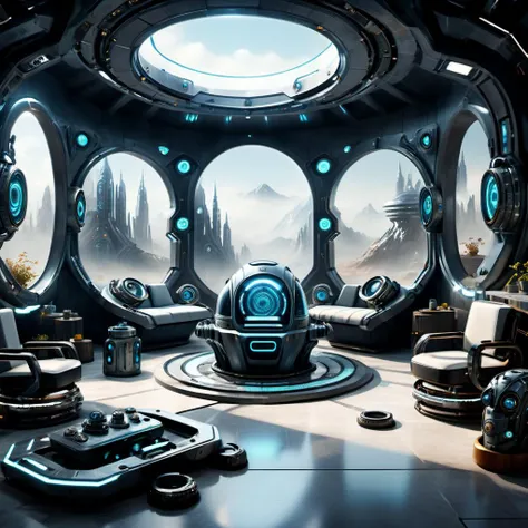 ((best quality)), ((masterpiece)), ((realistic,digital art)), (hyper detailed),DonMR3mn4ntsXL Futuristic Cyber Spa Retreat, Mop and Bucket,Magic Rings,Mind-reading Device,Table Lamp,Invisibility Cloak, Ceramic Tiles, Halogen Bulbs, Wall Sconces, cyberpunk, sci-fi, octane rendering, raytracing, volumetric lighting, Backlit,Rim Lighting, 8K, HDR, <lora:DonMR3mn4ntsXL-000016:1>