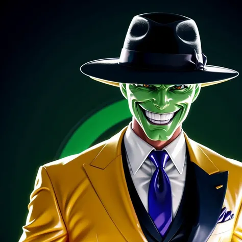 anime artwork of <lora:The Mask SD1.5:1.2>
The Mask a man in a suit and tie , anime style, key visual, vibrant, studio anime, highly detailed