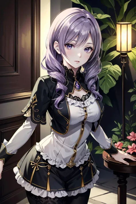 ((ultra detailed, masterpiece, absurdres))
HGDaniella, 1girl, twin drills, purple hair, cowboy shot, Tropical flower garden in full bloom, detailed petals, dynamic light bokeh, Tsuruta Kenji, Pixiv, Instagram, Artstation
<lora:HGDaniella:0.9>