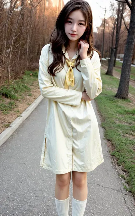 best quality, high detailed, Faint lips,UC:realistic, cinematic lighting kawaii cute 1girl yo hazel hair yellow eyes, smile fang school_Uniform slouch socks dress shoes Fullbody , +++ extremely quality extremely detailed deep-silky-healthy-lackwarm-foundational-soft-skin high resolution, contrapposto glow shine like opal magnificent photo realistic ray trace depth of field <lora:_flat2:-0.4:ALL> <lora:_hipoly3DModelLora_v20:0.3:NF> hiqcgbody ++ Faint lips,UC:realistic, cinematic lighting cinematic angle Girl at the front dynamic pose