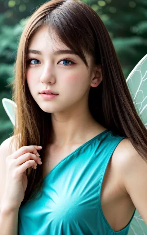 cute ((small))  small scale micro_body_size small_scale petite ((Height:20cm)) fairy girl ((fairy_4wings)) (((girl is flying in the sky))) 10years old green dress blouse, glistening skin eyeliner small breasts skindantation shiny hair shiny skin  ([partially gradient multicolored [[blond::0.9]:rainbow] medium hair  ]) green eyes ((eyes visible through hair)) :> floating fly, +++ extremely quality extremely detailed deep-silky-healthy-lackwarm-foundational-soft-skin, illustration high resolution, contrapposto glow shine like opal, <lora:_flat2:-0.3:ALL> <lora:_hipoly3DModelLora_v20:0.3:NF> hiqcgbody ++ Faint lips,UC:realistic cute anime face cinematic angle Girl at the front dynamic pose