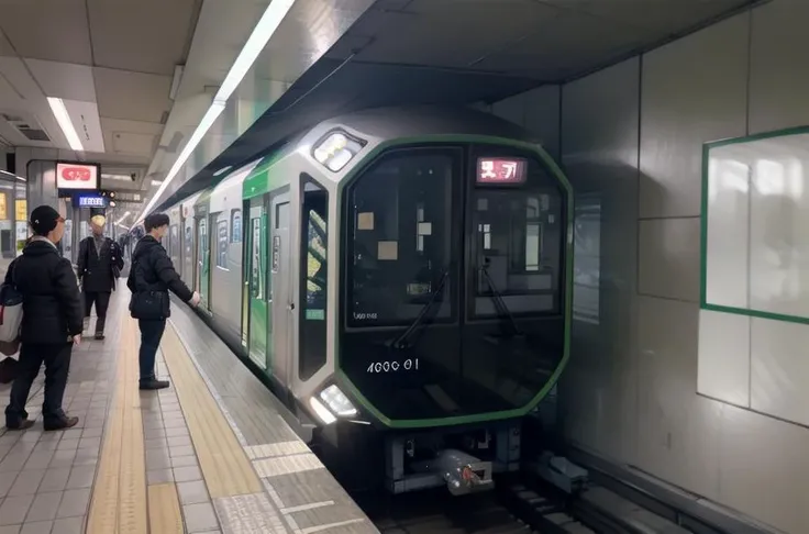 best quality, ultra-detailed, illustration,
OsakaMetro400, subway station, train, train station, multiple boys, 6+boys, multiple girls, black hair, bag, phone, blurry, long hair, real world location, depth of field, scenery, cellphone, short hair
<lora:OsakaMetro400_SD15_V1_DIM4:1>