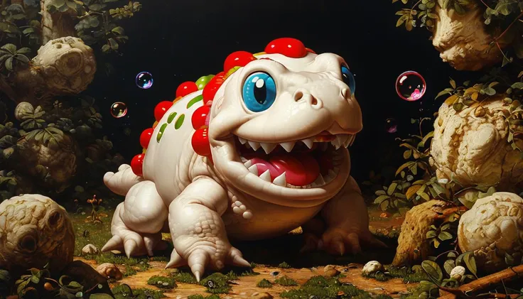 Bubble Bobble videogame <lora:The_Classic:1.0>