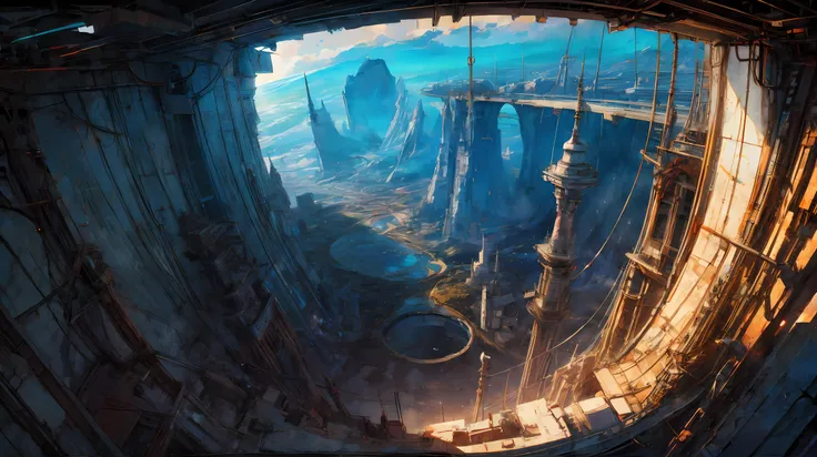 landscape, gate to haven, amazing, epic, cinematic, sci-fi, futirstic, breath taking, depth of field, wide angle shot, (flat colors, flat texture)), retro
<lora:details:0.4> <lora:AstrAnime_RETRO:1> <lora:kp_天女æ£è±V1:0.4>