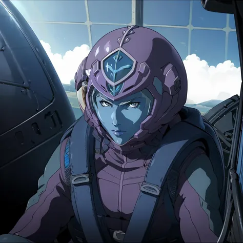 <lora:NoraPolyansky002:0.7>,solo,
NoraPolyansky,1girl,
spacehelmet helmet,
pilot suit,cockpit,