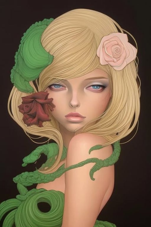 Audrey Kawasaki and Woman 1
