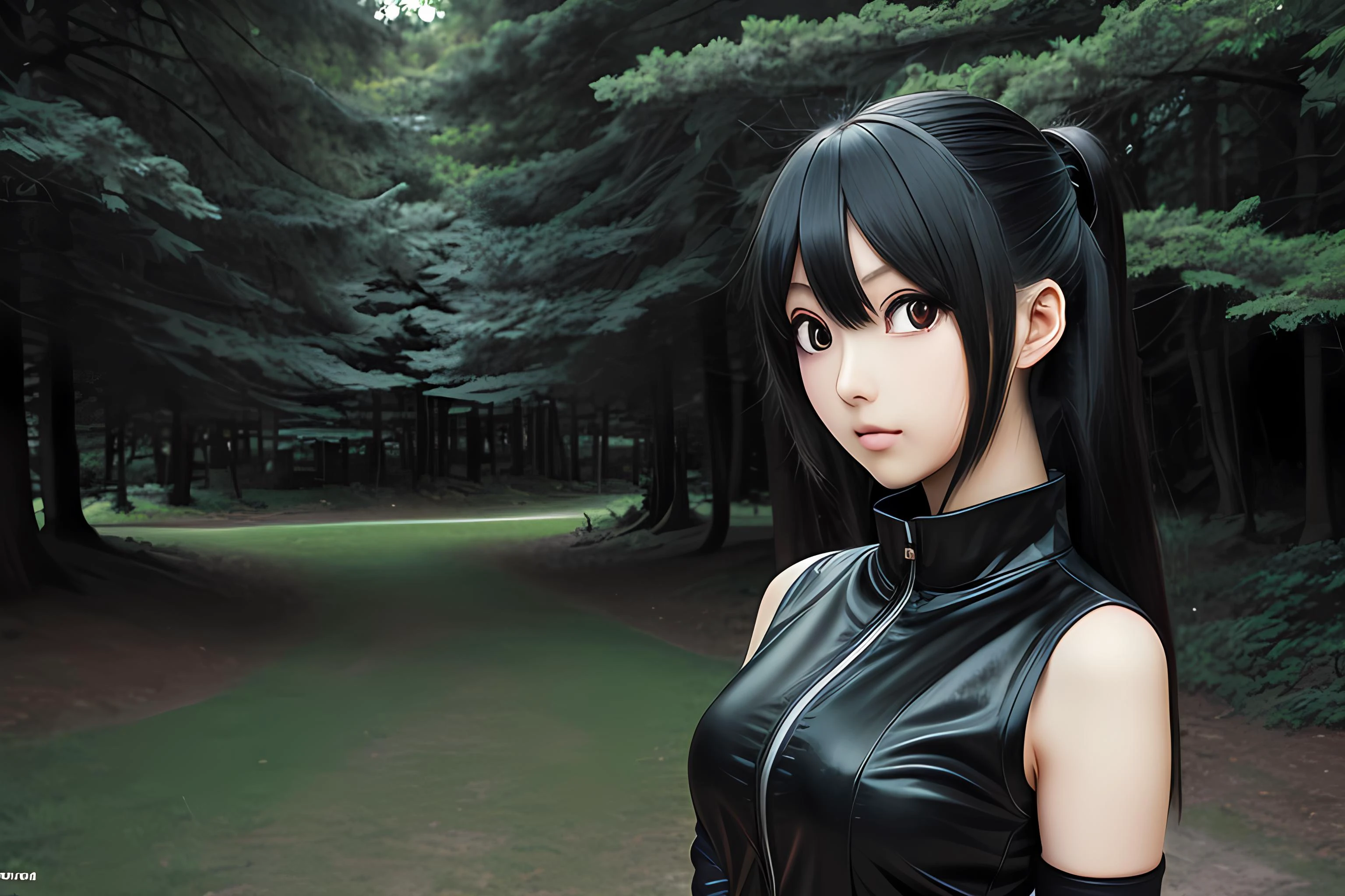 Futuristic realistic portraits