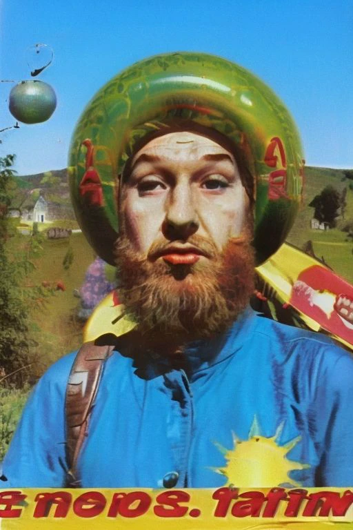 Weirdcore close-up of <ffurian> male character with beard, standing in pink hills plants, 90VHS, (<ffurian> close-up, in blue clothing 1.3), ffurian looking at viewer (y2k aesthetic 0.8), ms paint style <lora:ms-paint-lora:1> (sunny weather 1.2), the matrix movie, <lora:y2kaesthetic:0.7>, 3d render, lush, bloom, neon, half0ster