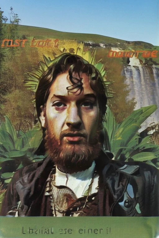 Weirdcore close-up of <ffurian> male character with beard, standing in green hills plants, 90VHS, (<ffurian> close-up, in islamicclothing 1.3), ffurian looking at viewer (y2k aesthetic 0.8), ms paint style <lora:ms-paint-lora:1> (sunny weather 1.2), the matrix movie, <lora:y2kaesthetic:0.7>, 3d render, lush, bloom, neon, half0ster