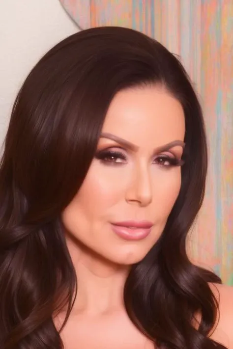 frontal portrait of kendralustlora, looking at viewer, masterpiece, best quality, outdoor <lora:kendralustlora:1>