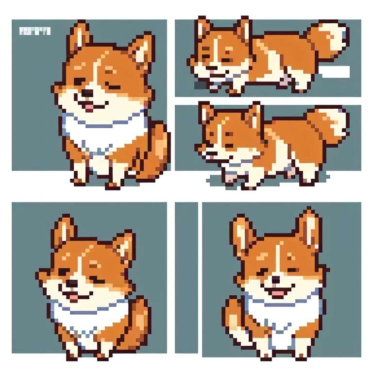 a cute corgi