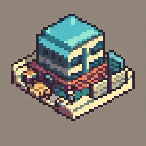 isometric buiding