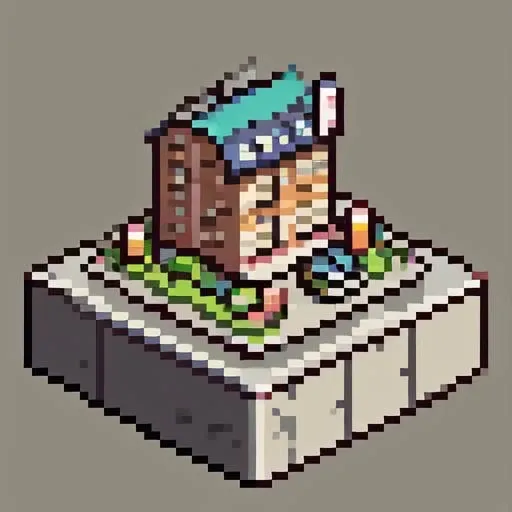 isometric buiding