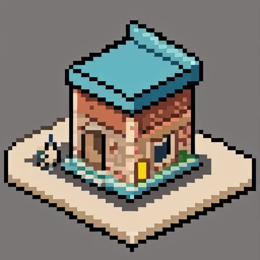 isometric buiding