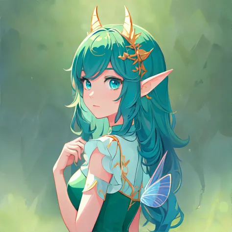 <lora:adventure-inzaniak:0.7>, 1girl, Disney's The Good Fairies, wearing Each wears a dress in their respective colors (red, green, and blue) with wings when in fairy form || <lora:adventure-inzaniak:0.3>, skin, hair, clothing, masterpiece, 8k, high resolution, shallow depth of field, sharp focus
