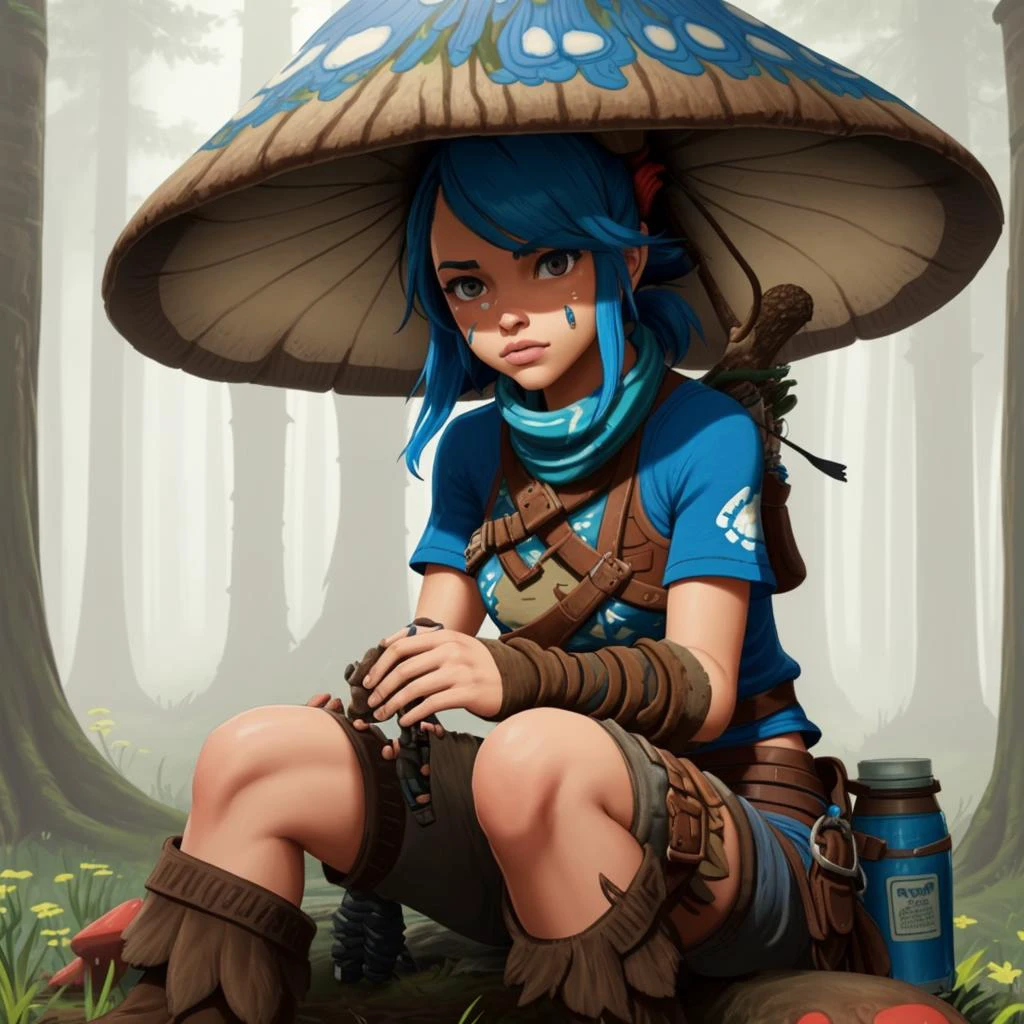 breath of the wild shroom gurl