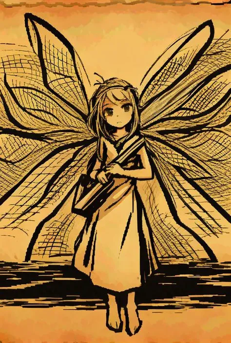 <lora:LONA06:1>a girl,fullbody,psycho,bugs,insects,bug,, (Surrealism), dreamlike , distorted , abstract , symbolic