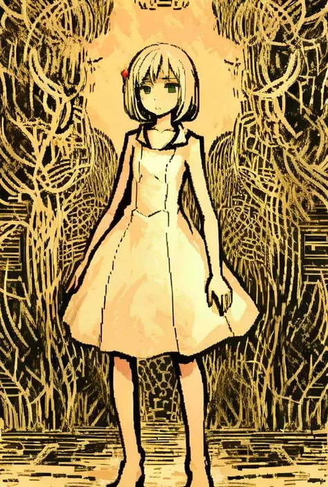<lora:LONA06:1>a girl,fullbody,psycho,bugs,, (Surrealism), dreamlike , distorted , abstract , symbolic