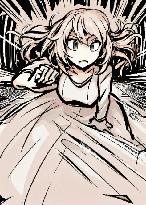 <lora:LONA06:1>a girl,fullbody,psycho,fighting,
