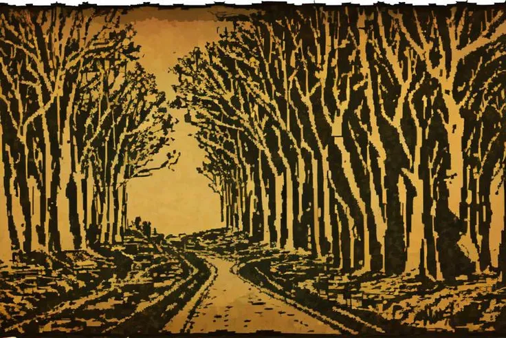 <lora:LONA07:1>Event,woods,bad lands,dead tree,road,darkness,