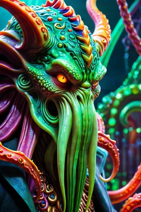 cthulhu with indescribable terror made of ScienceDNAStyle, sharp focus, masterpiece, sharp details, sfw, focus on face, intricate details, colorful, <lora:ScienceDNAStyleXL:1>