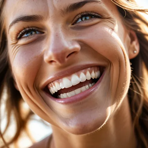 Create a striking image to advertise a dental implant promotion.
