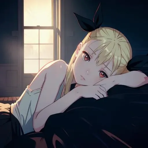 illustration, cartoon, soothing tones, calm colors, lying down,<lora:MTepes:0.7>, mtepes,,((BEST QUALITY)), ((MASTERPIECE)), ((HIGH RES)), ((CINEMATIC LIGHTING)), ((DETAILED)), (realistic shadows)